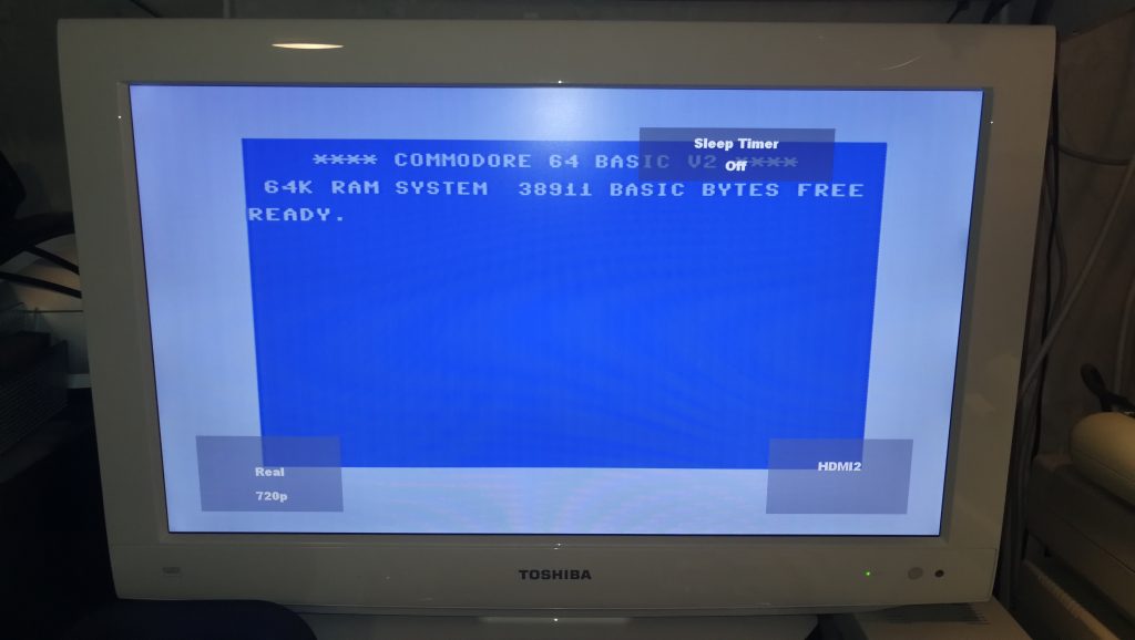 Commodore 64 Video over HDMI