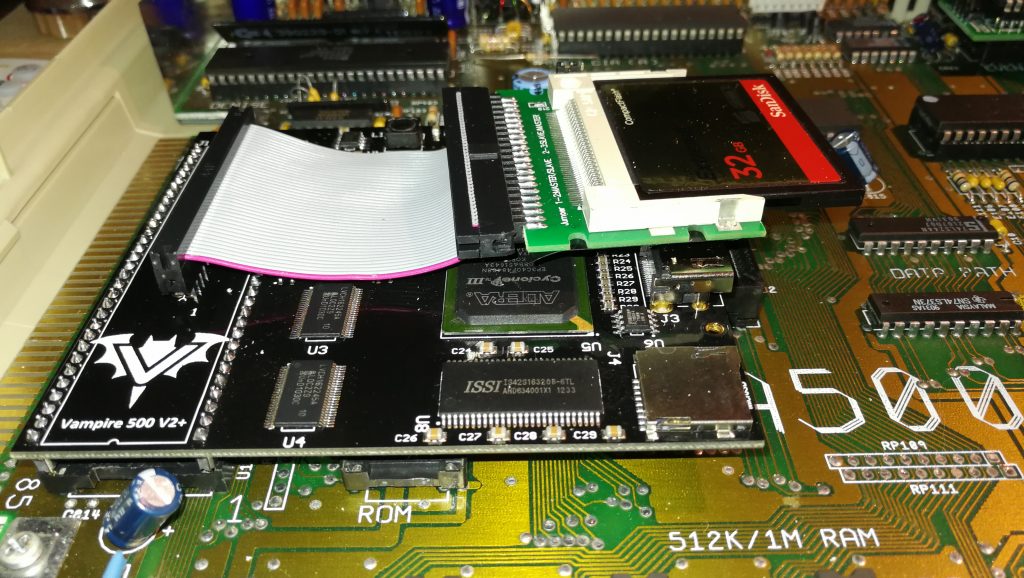 SD Card Slot and HDMI port to an Amiga 500
