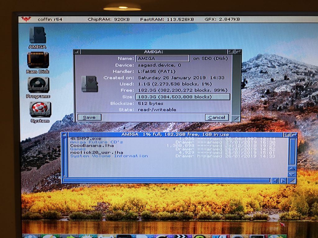 SD Card Amiga PC Transfer