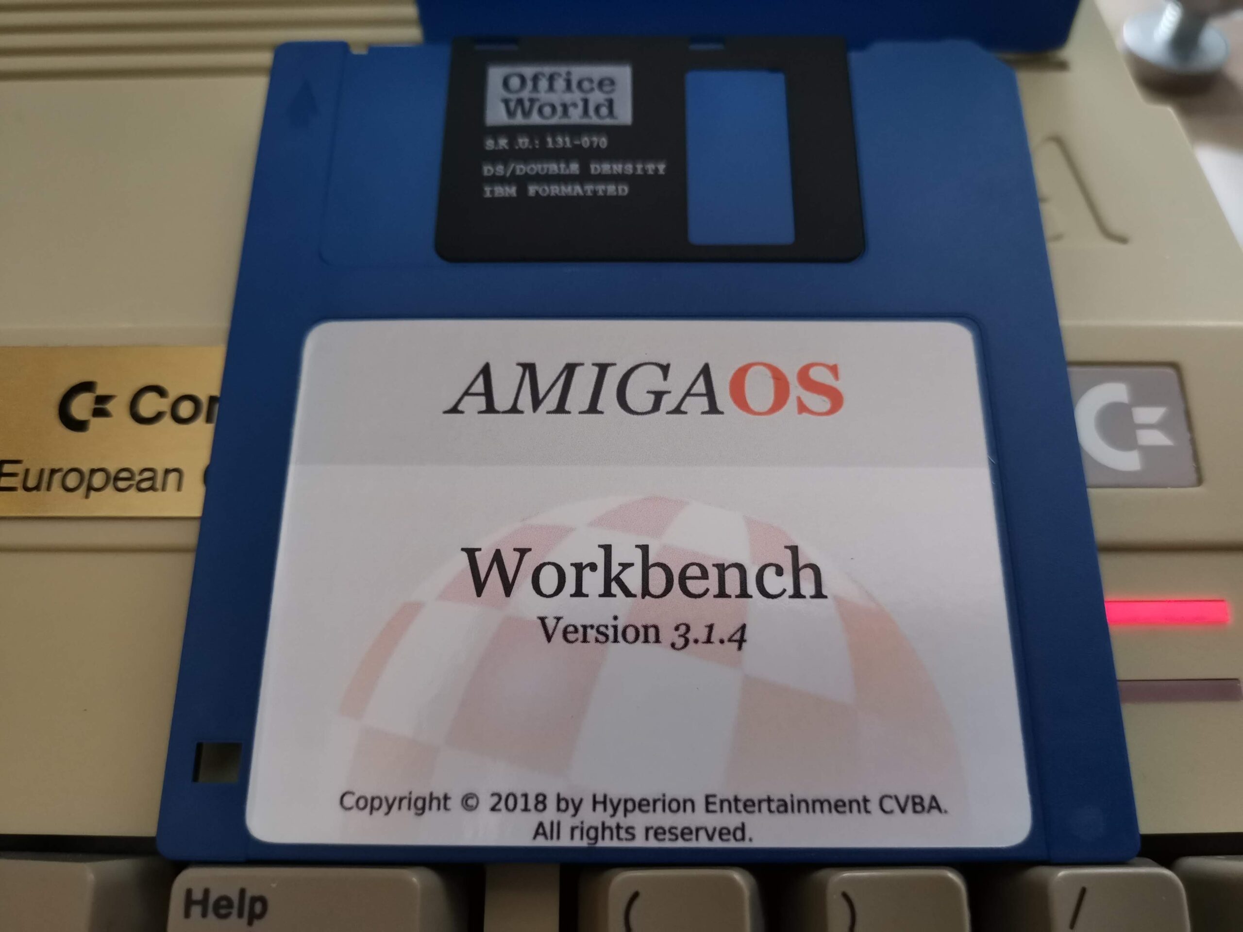 New Workbench Amiga OS 3.1.4 System License Kickstart Amiga 500 600 2000 #633 