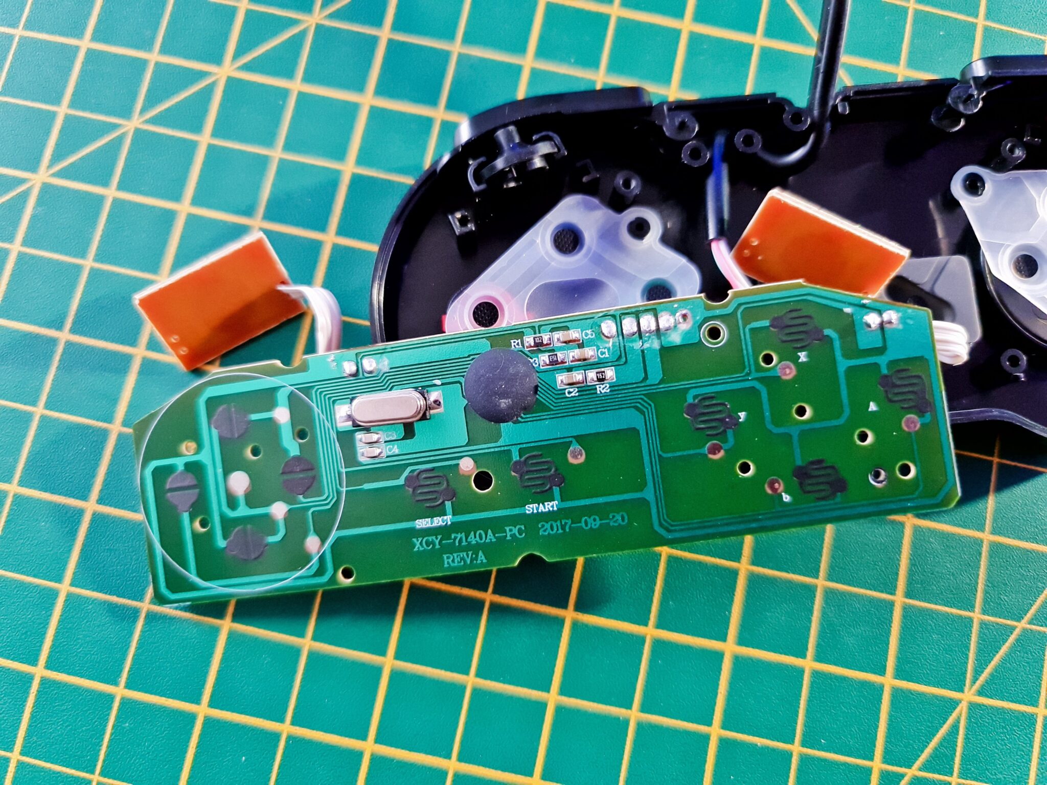 Game controller pcb