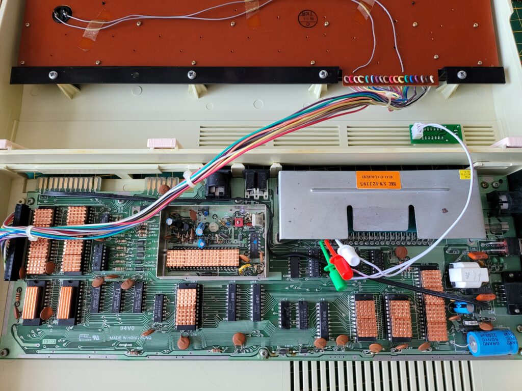 Commodore 64 IRQ LED Mod