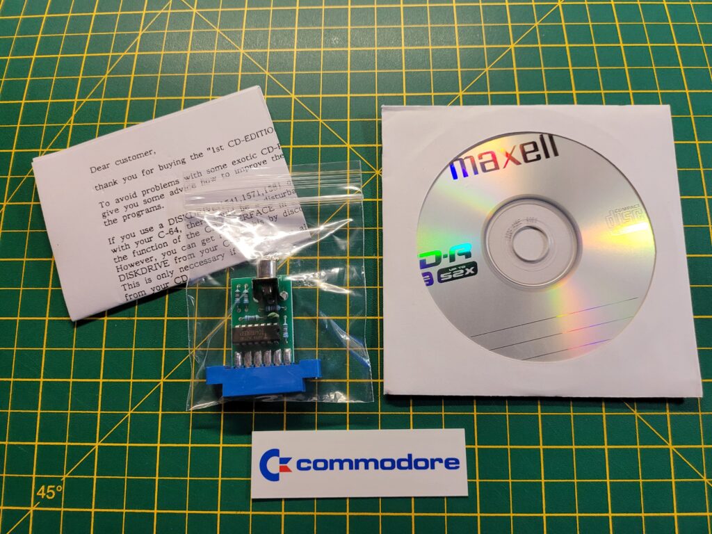 CD64 Interface Package contents.