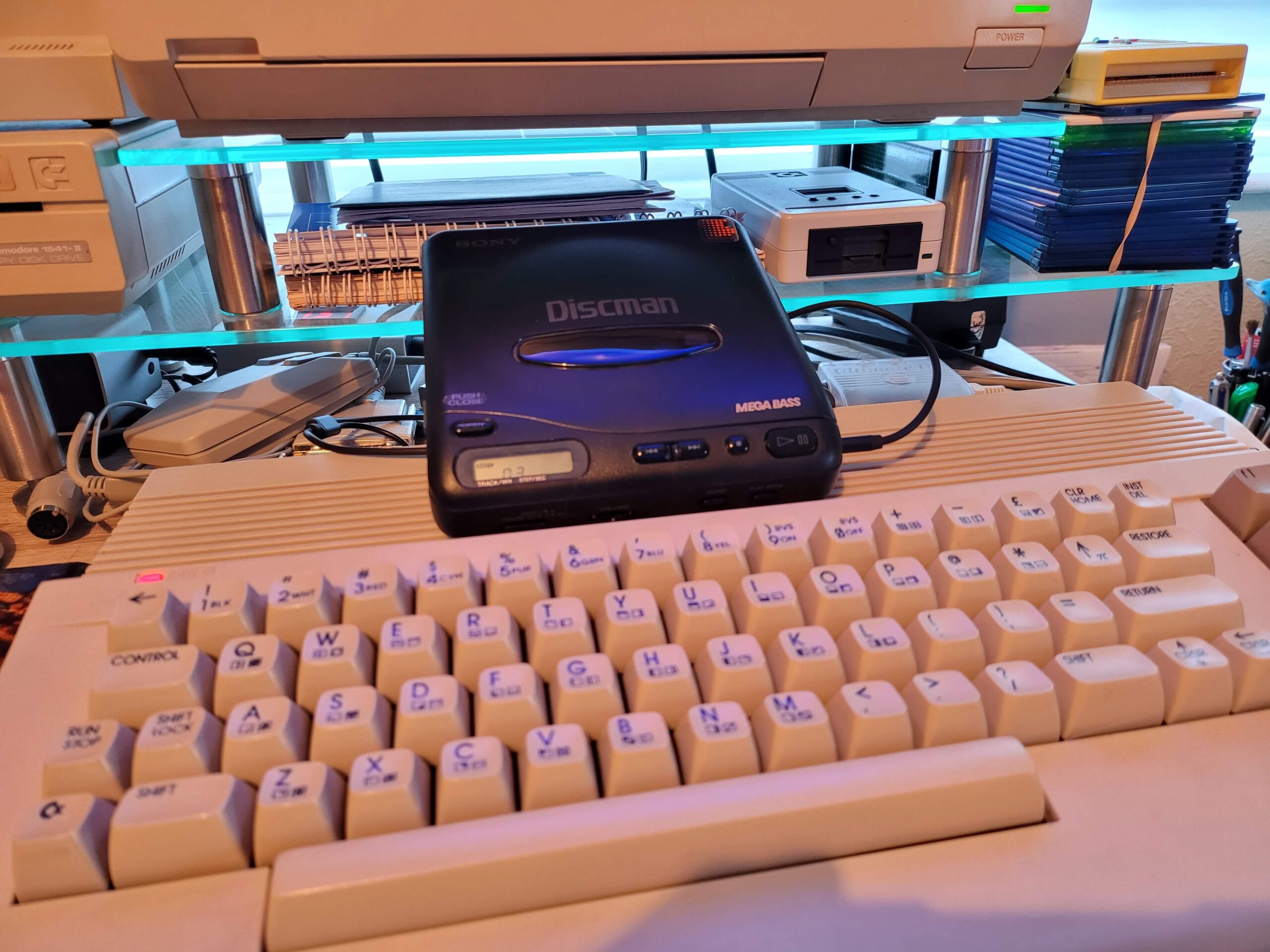 Lot 350 - A Commodore 64 with an original cassette
