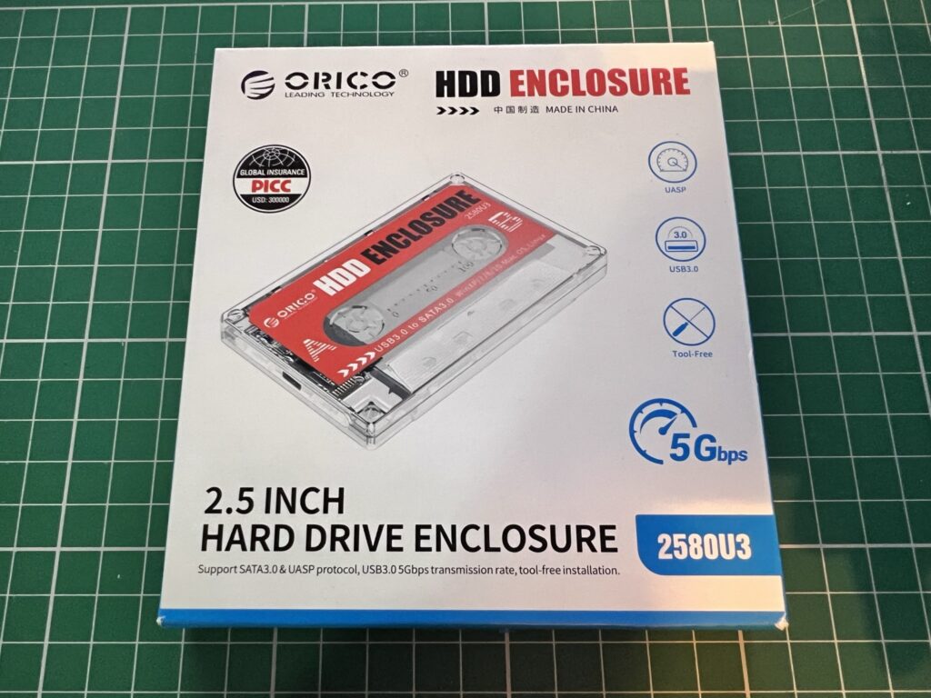 Retro Cassette HDD Enclosure