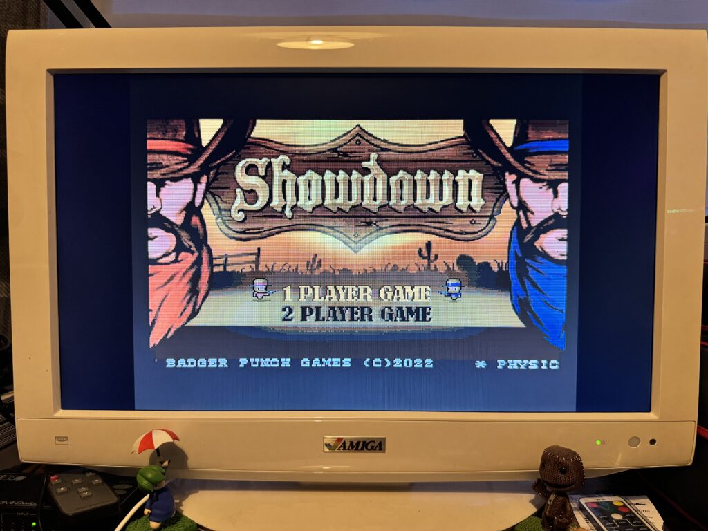 MEGA65 Showdown title screen