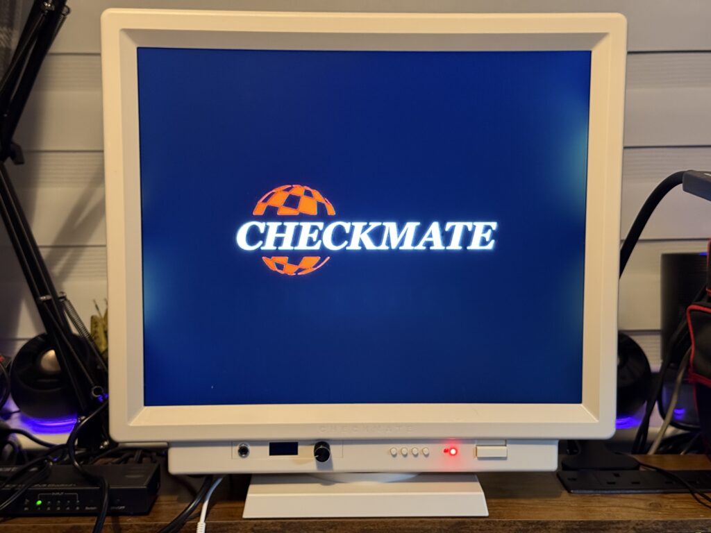 Checkmate Retro Monitor