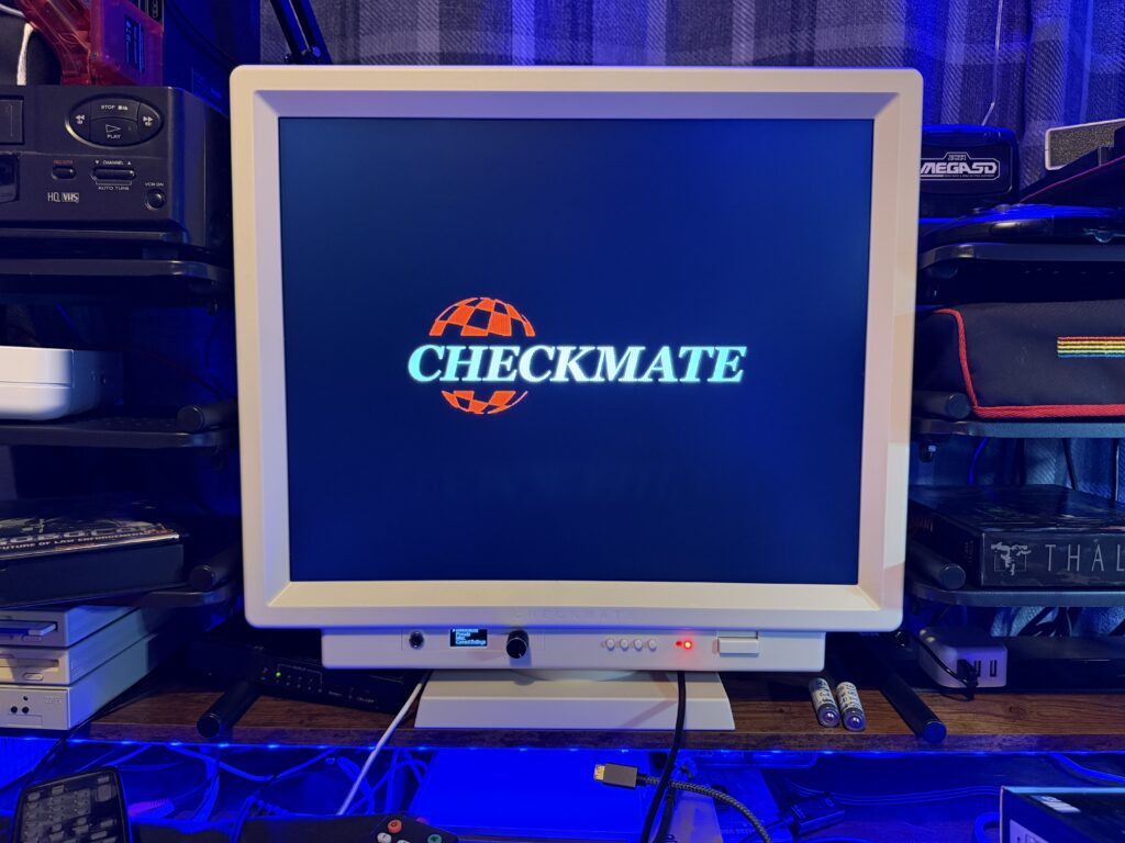 Checkmate Retro Monitor