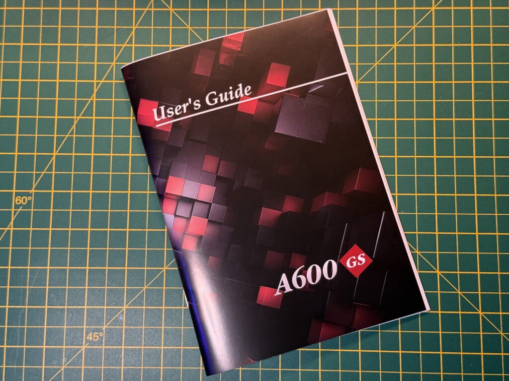 A600GS User Guide