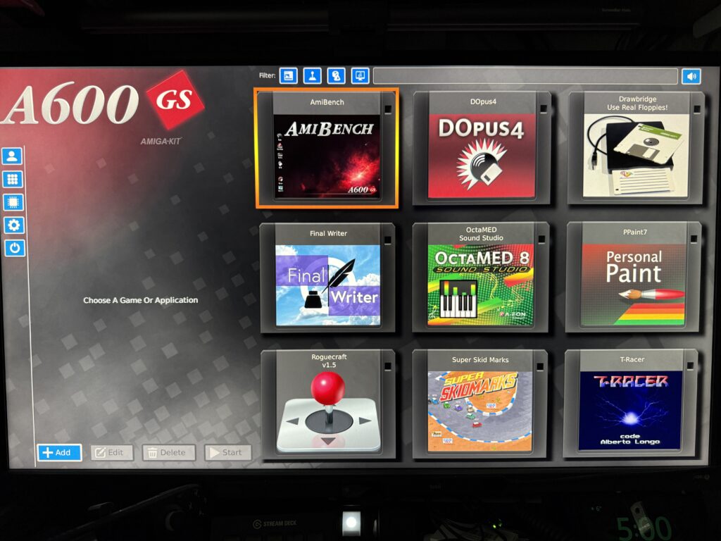 A600GS UI